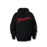 3 Nugateers Font Pullover (Black/Red)